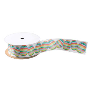 En Satin Papier à ruban pour oeufs de Pâques Customisé Ruba