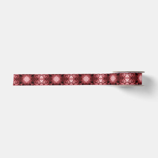 En Satin Ruban à motif goth de signature rose