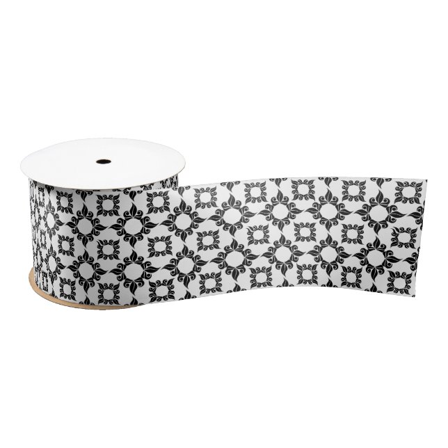 En Satin ruban baroque antique (Bobine)