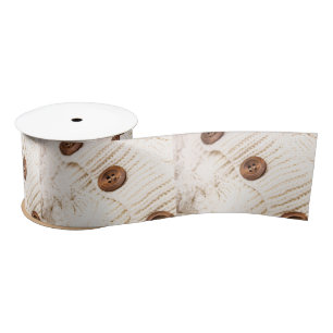 En Satin Ruban confortable de knit de câble