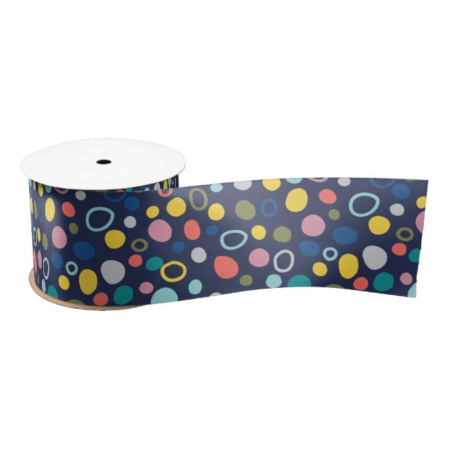 En Satin Ruban couleur mignon point (Bobine)