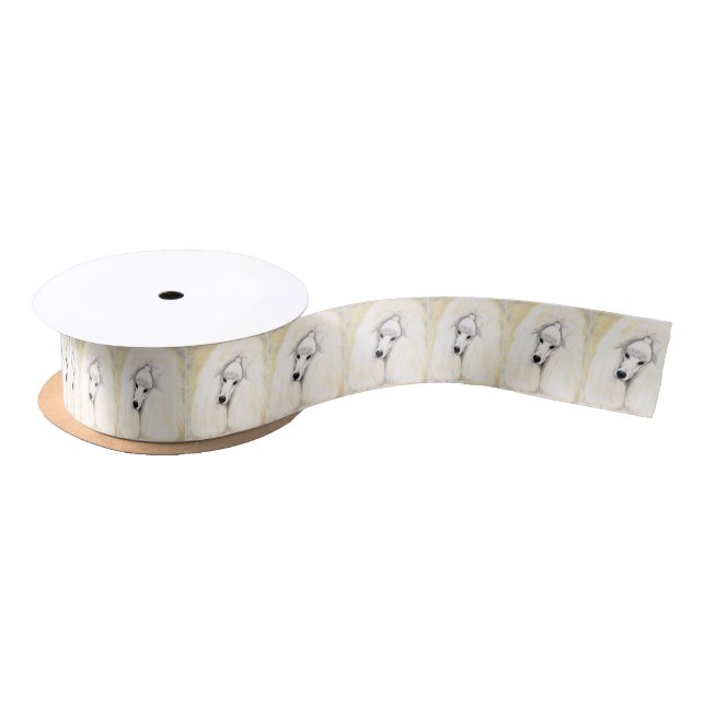 En Satin Ruban d'art de chien de caniche standard (Bobine)