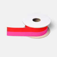 Ruban de bloc-notes rouge et rose