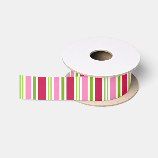 En Satin Ruban de bonbons de Noël (Bobine)
