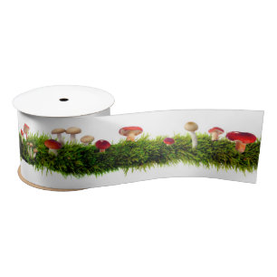 En Satin Ruban de champignons