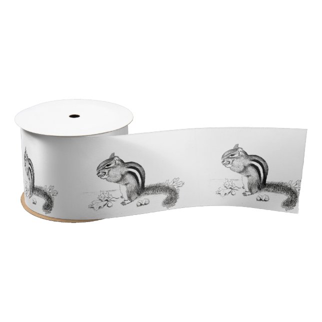 En Satin ruban de chipmunk (Bobine)
