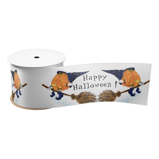 En Satin Ruban de citrouilles d'Halloween (Bobine)