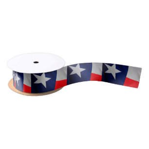 En Satin Ruban de drapeau d'état du Texas