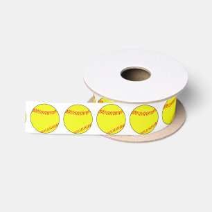 En Satin Ruban de emballage décoratif du base-ball