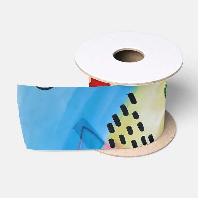 En Satin Ruban de fête pour animer vos cadeaux. (Bobine)