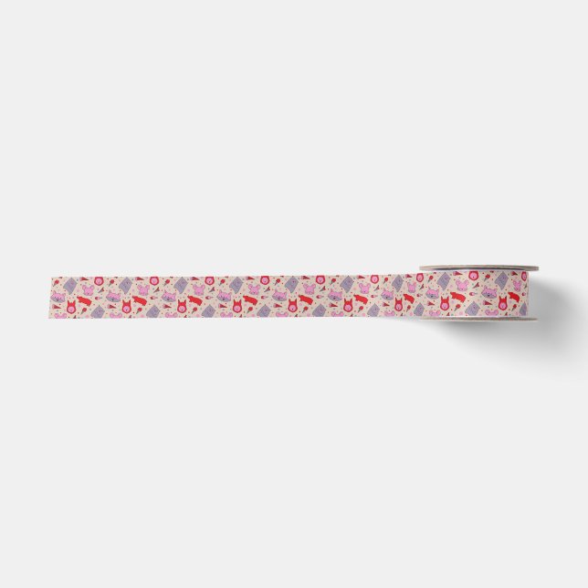 En Satin ruban de fête Scoops & Snoots (Devant)