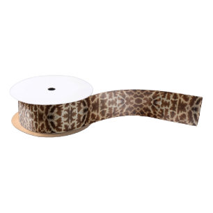 En Satin Ruban de girafe