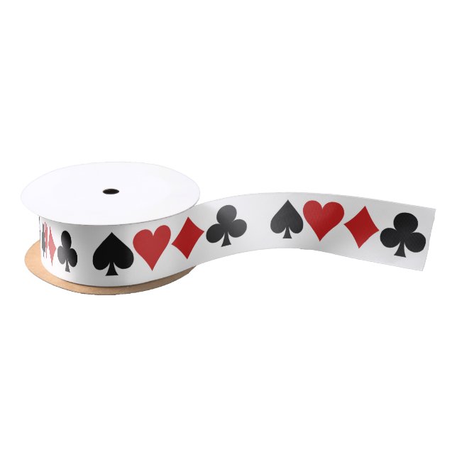 En Satin Ruban de joueur de carte (Bobine)