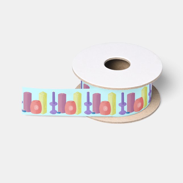 En Satin Ruban de la fête des bougies (Bobine)