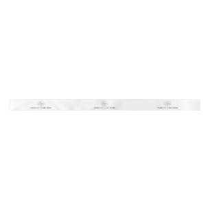 En Satin Ruban De Marque Qui Montre Votre Style D'Entrepris