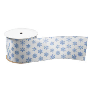 En Satin Ruban de neige de vacances