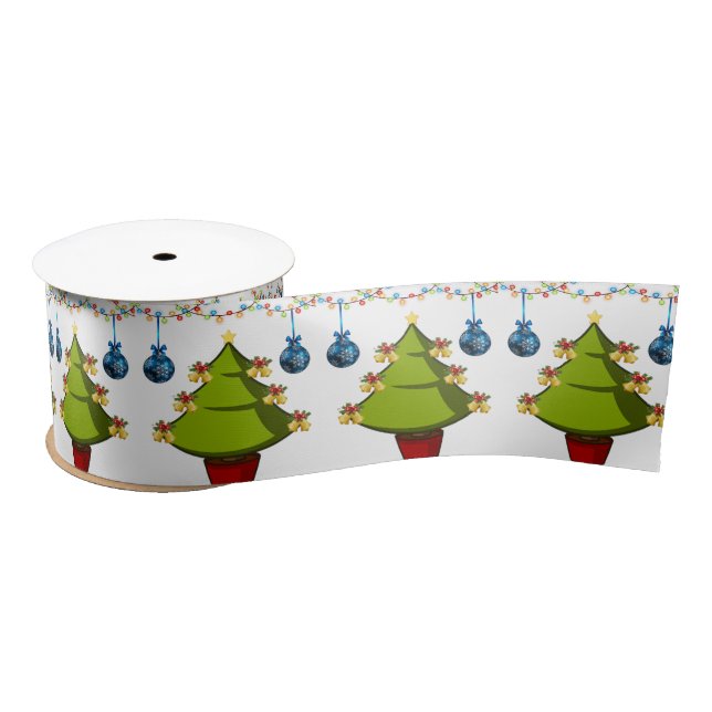 En Satin Ruban de Noël, Arbre de Noël (Bobine)