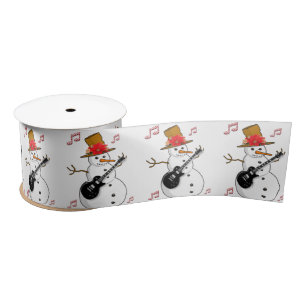 En Satin Ruban de Noël, Bonhomme de neige