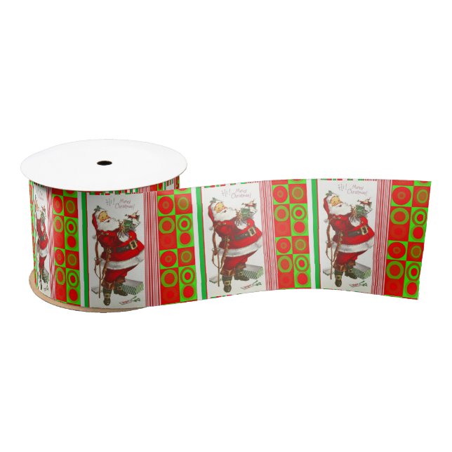 En Satin Ruban de Noël, Père Noël (Bobine)