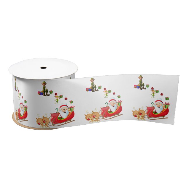 En Satin Ruban de Noël, Père Noël (Bobine)
