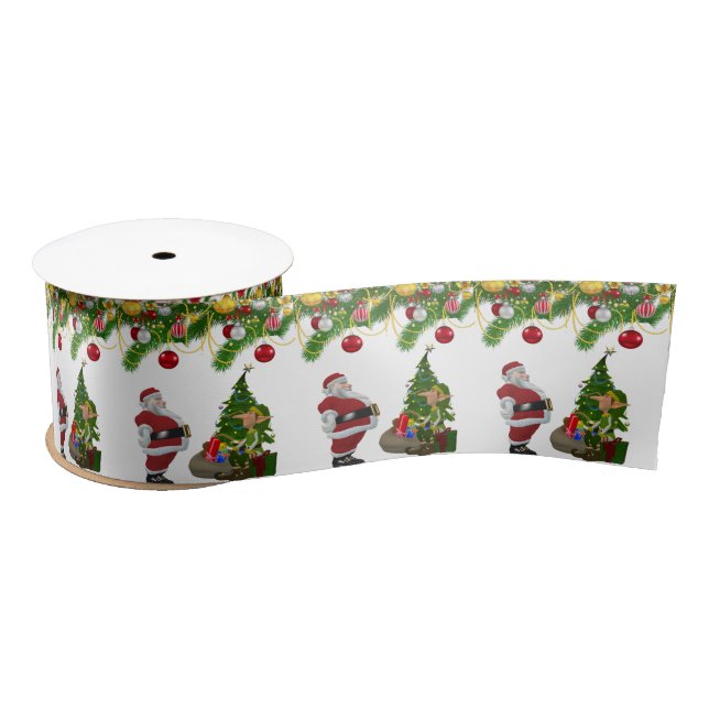 En Satin Ruban de Noël, Père Noël (Bobine)