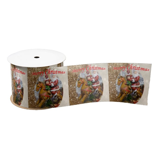 En Satin Ruban de Noël, Père Noël (Bobine)