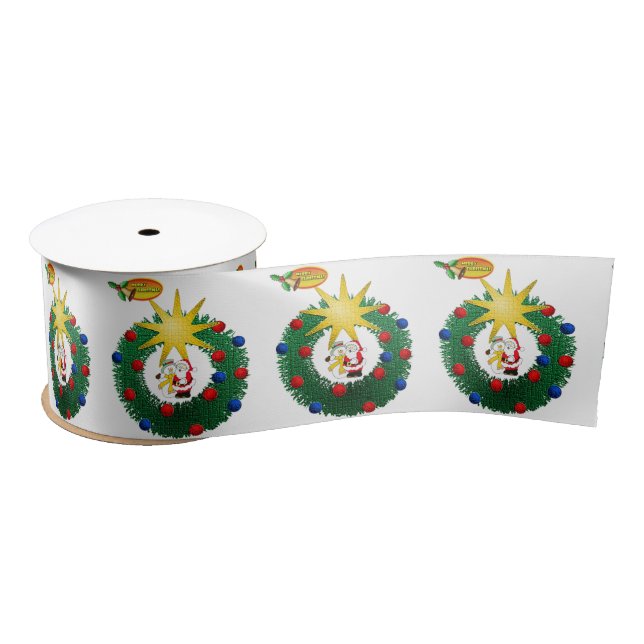 En Satin Ruban de Noël, Père Noël (Bobine)