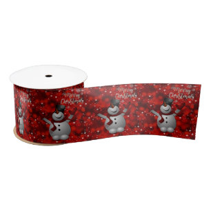 En Satin Ruban de Noël, Snowman