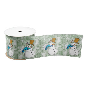 En Satin Ruban de Noël, Snowman