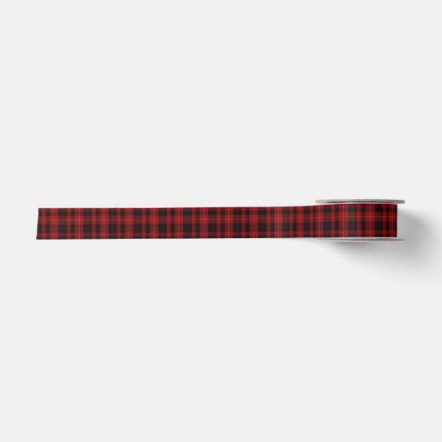 En Satin Ruban de plaid de tartan de clan de Cunningham (Devant)