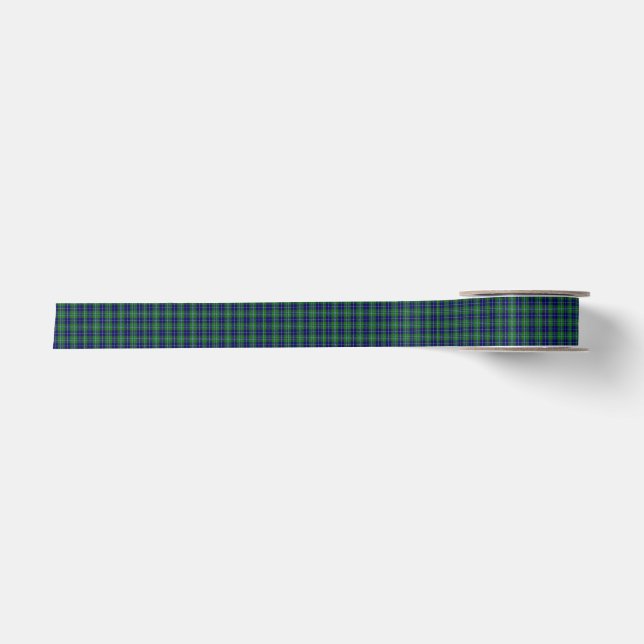 En Satin Ruban de plaid de tartan de clan de Douglas (Devant)