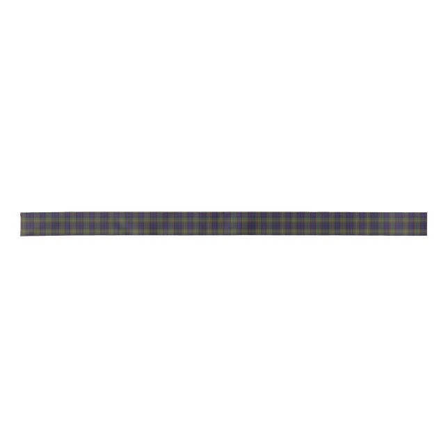En Satin Ruban de plaid de tartan de clan de MacLellan (Devant)