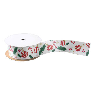 En Satin ruban d'emballage de Noël