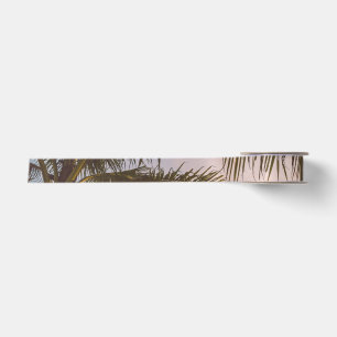 En Satin Ruban d'enveloppement cadeau palmiers