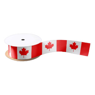 En Satin Ruban du Canada, mode/sport, Drapeau canadien