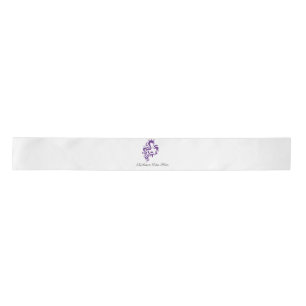 En Satin Ruban fait sur commande