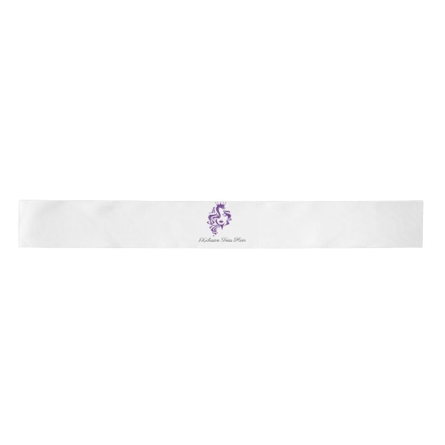 En Satin Ruban fait sur commande (Devant)