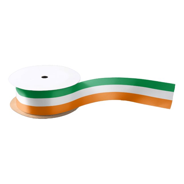 En Satin Ruban irlandais de cadeau de drapeau pour la (Bobine)