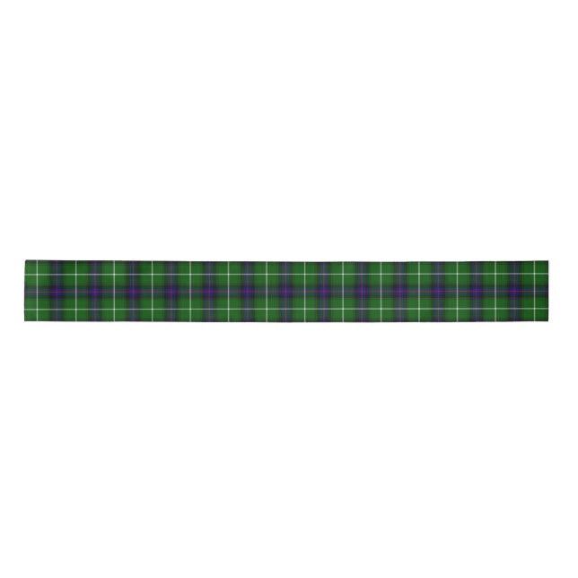En Satin Ruban MacDonald Tartan (Devant)