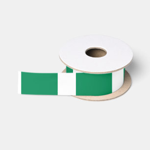 En Satin Ruban nigérien de drapeau