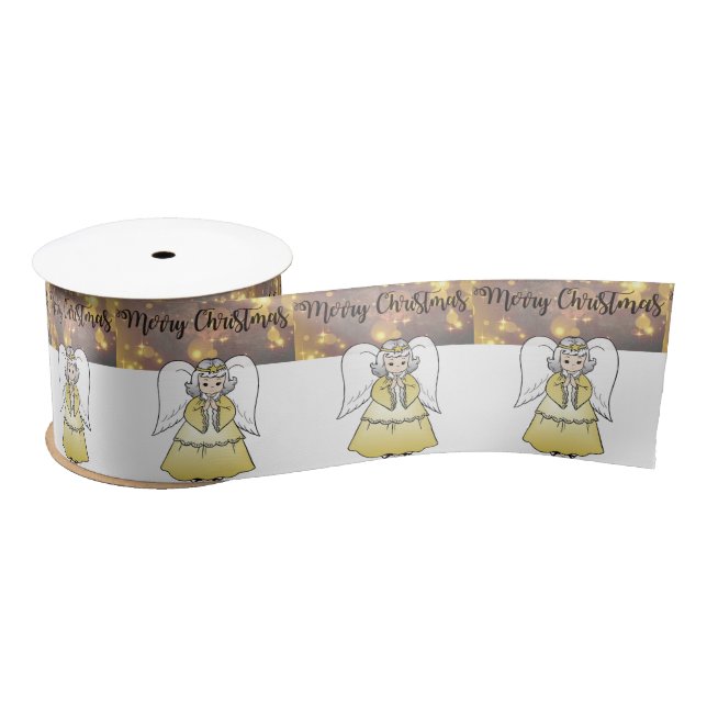 En Satin Ruban Noël, Ange Noël (Bobine)