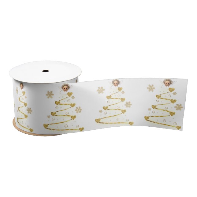 En Satin Ruban Noël, Ange Noël (Bobine)