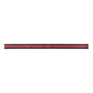 En Satin Ruban noir et rouge