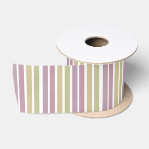 En Satin Ruban Pastel Stripe