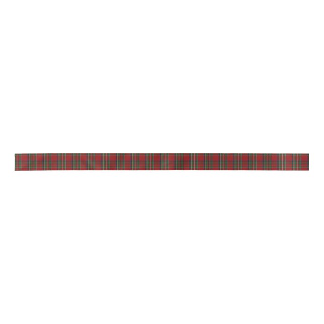 En Satin Ruban royal de plaid de Stewart (Devant)