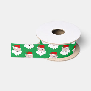 En Satin Ruban satiné de Noël du Père Noël