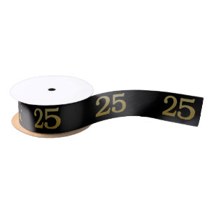 En Satin Ruban satiné numéro 25