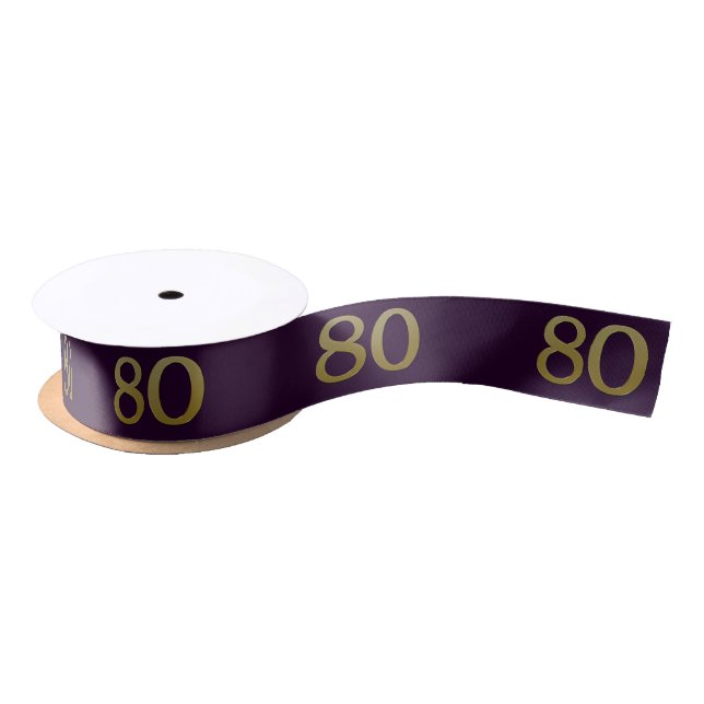 En Satin Ruban satiné numéro 80 (Bobine)