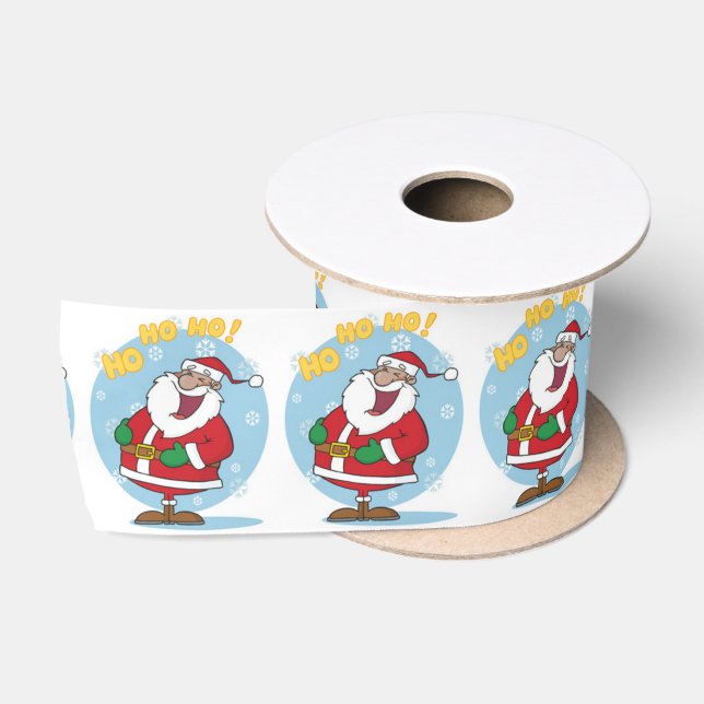 En Satin Ruban satiné/Père Noël (Bobine)