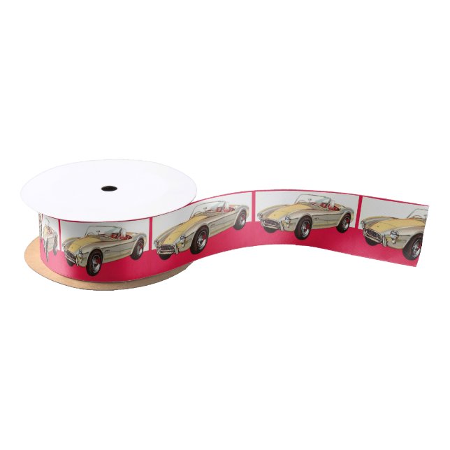En Satin Ruban vintage de voiture (Bobine)
